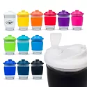 Vienna 320ml Snap Lid Borosilicate Coffee Cup