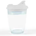 Vienna 320ml Snap Lid Borosilicate Coffee Cup