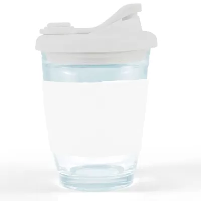 Vienna 320ml Snap Lid Borosilicate Coffee Cup