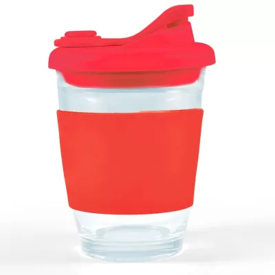 Vienna 320ml Snap Lid Borosilicate Coffee Cup