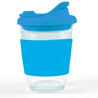 Vienna 320ml Snap Lid Borosilicate Coffee Cup