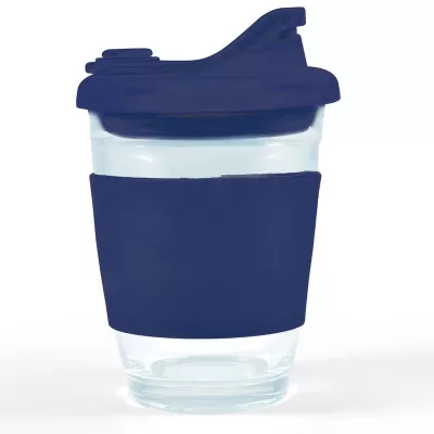 Vienna 320ml Snap Lid Borosilicate Coffee Cup