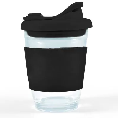 Vienna 320ml Snap Lid Borosilicate Coffee Cup
