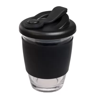 Vienna 320ml Snap Lid Borosilicate Coffee Cup