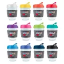 Vienna 320ml Flip Lid RPET Band Borosilicate Coffee Cup
