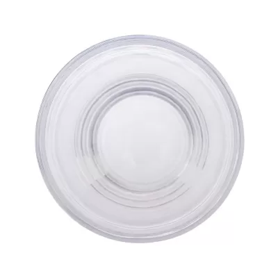 Vienna 320ml Flip Lid RPET Band Borosilicate Coffee Cup