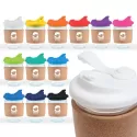 Vienna 320ml Snap Lid Cork Band Borosilicate Coffee Cup