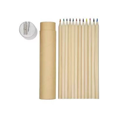 Colouroo Cardboard Long Pencils in Tube
