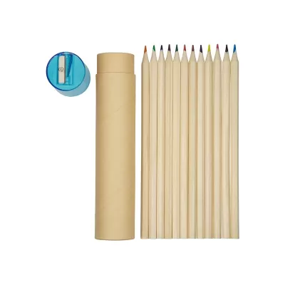 Colouroo Cardboard Long Pencils in Tube
