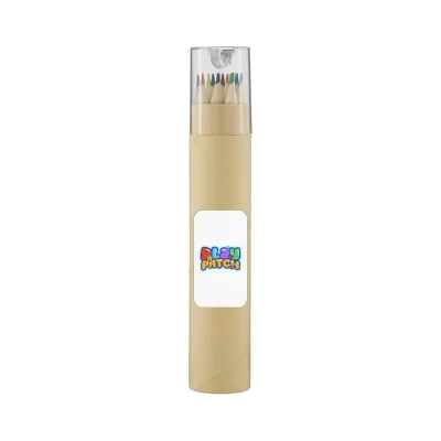 Colouroo Cardboard Long Pencils in Tube