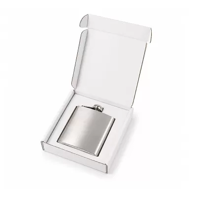 Elite Stainless Steel Gift Set with Hip Flask