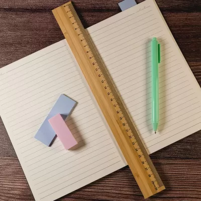 30cm Bamboo Ruler