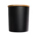 Gleam Medium Bamboo Lid Glass Candle