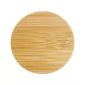 Gleam Medium Bamboo Lid Glass Candle