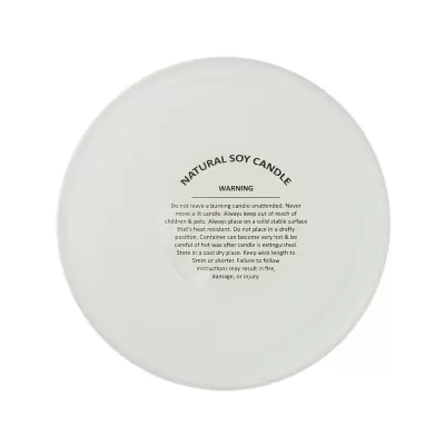 Gleam Medium Bamboo Lid Glass Candle