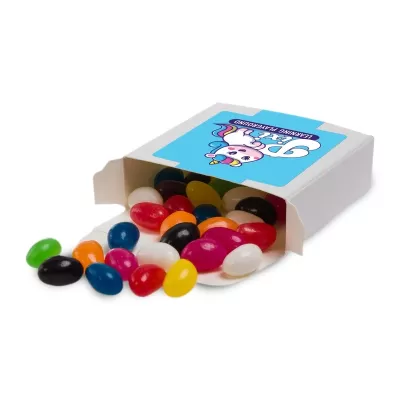 Assorted Colour Jelly Beans in 50g Box