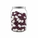 Corporate Colour Jelly Beans in Clear Can 210g