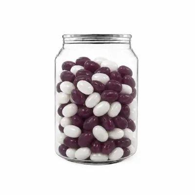 Corporate Colour Jelly Beans in Clear Can 210g