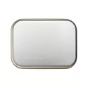 Silver Rectangular Tin