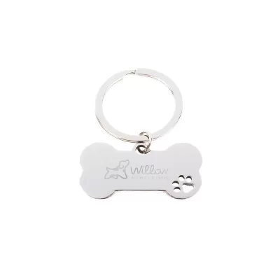 Bone Keytag Pet Accessory