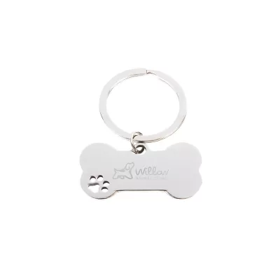 Bone Keytag Pet Accessory