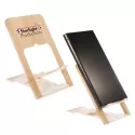 Groove Bamboo Phone Stand