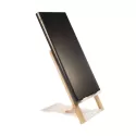 Groove Bamboo Phone Stand