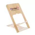 Groove Bamboo Phone Stand