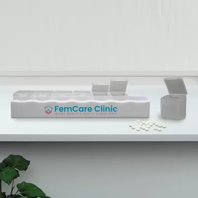 Weekly 7 Compartment Pill Box
