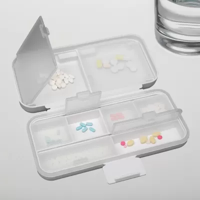 Compact 8 Compartment Pill Organiser
