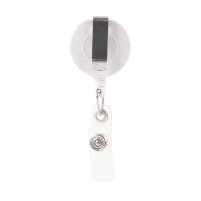Retractable Badge Holder Wheat Straw