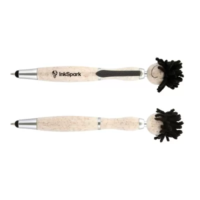 Mop Top Eco Plastic Pen