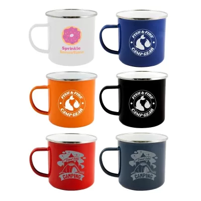 Enamel 475ml Stainless Steel Mug
