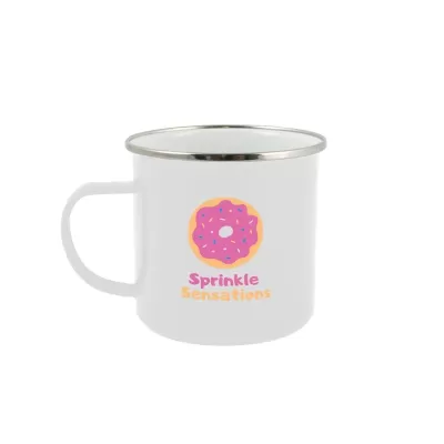 Enamel 475ml Stainless Steel Mug