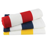 branded Striped Towel, from our range of promotional Beach Towels