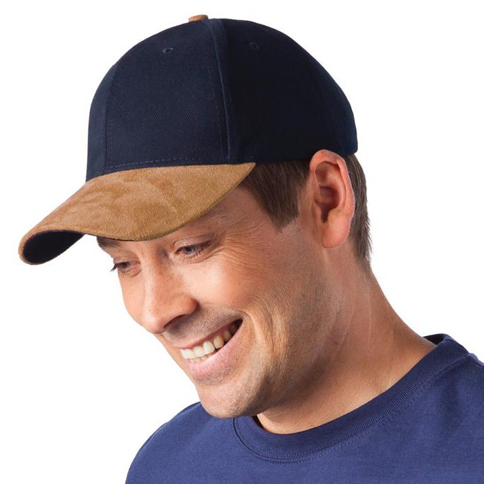 branded Sueded Peak Cap, from our range of promotional Caps