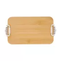 Sturdee Dual-Compartment Bamboo Lid Lunch Box
