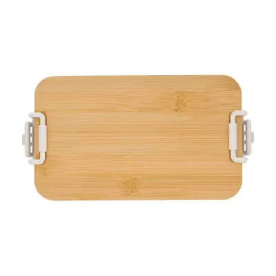 Sturdee Dual-Compartment Bamboo Lid Lunch Box