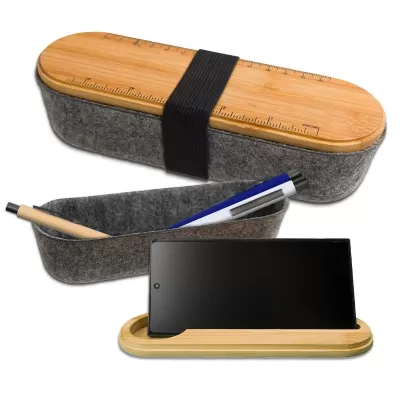 Mansfield Utility Bamboo Lid RPET Case