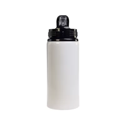 Amore Junior 500ml Flip Straw Lid Aluminium Drink Bottle