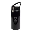 Amore Junior 500ml Flip Straw Lid Aluminium Drink Bottle