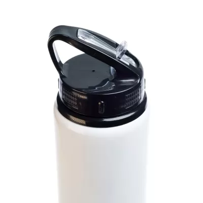 Amore Junior 500ml Flip Straw Lid Aluminium Drink Bottle