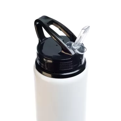 Amore Junior 500ml Flip Straw Lid Aluminium Drink Bottle