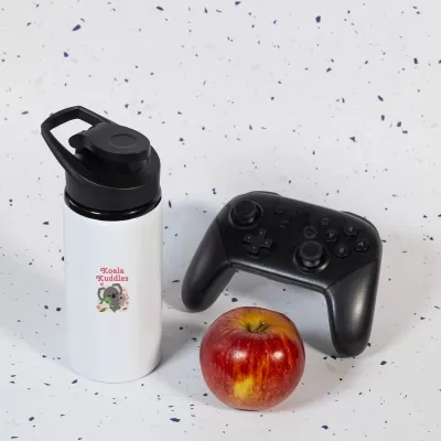 Amore Junior 500ml Free Flow Lid Aluminium Drink Bottle