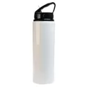 Amore 750ml Flip Straw Lid Aluminium Drink Bottle