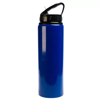 Amore 750ml Flip Straw Lid Aluminium Drink Bottle