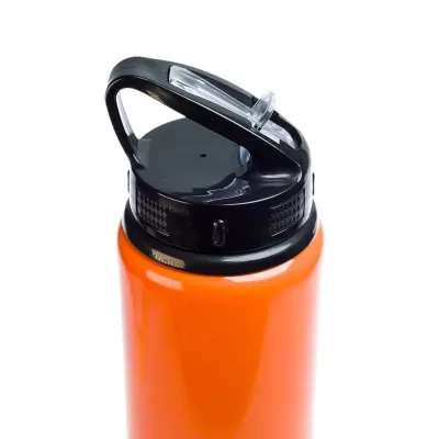 Amore 750ml Flip Straw Lid Aluminium Drink Bottle