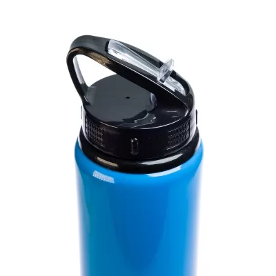 Amore 750ml Flip Straw Lid Aluminium Drink Bottle