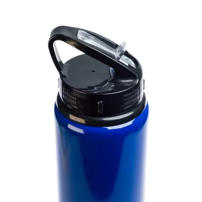 Amore 750ml Flip Straw Lid Aluminium Drink Bottle