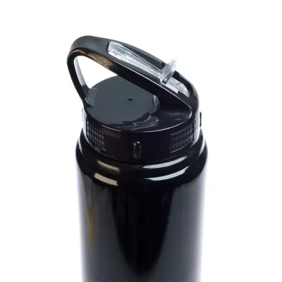 Amore 750ml Flip Straw Lid Aluminium Drink Bottle